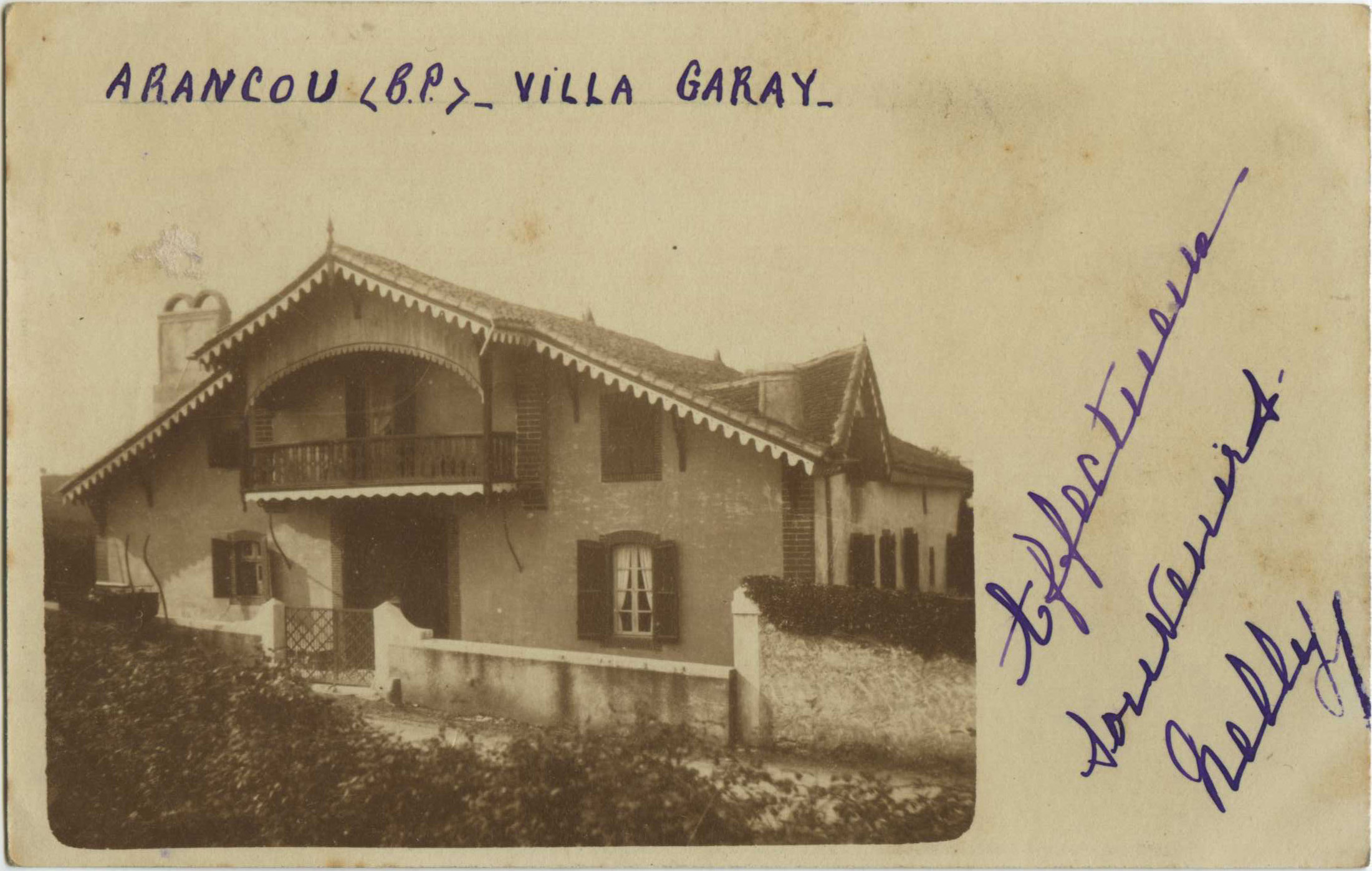 Arancou - Carte photo - Villa Garay