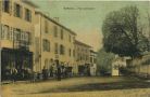 Carte postale ancienne - Bardos - Place principale