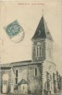 Carte postale ancienne - Bardos - Clocher de l'Eglise