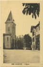 Carte postale ancienne - Bardos - L'Eglise