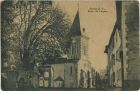 Carte postale ancienne - Bardos - Place de l'Église