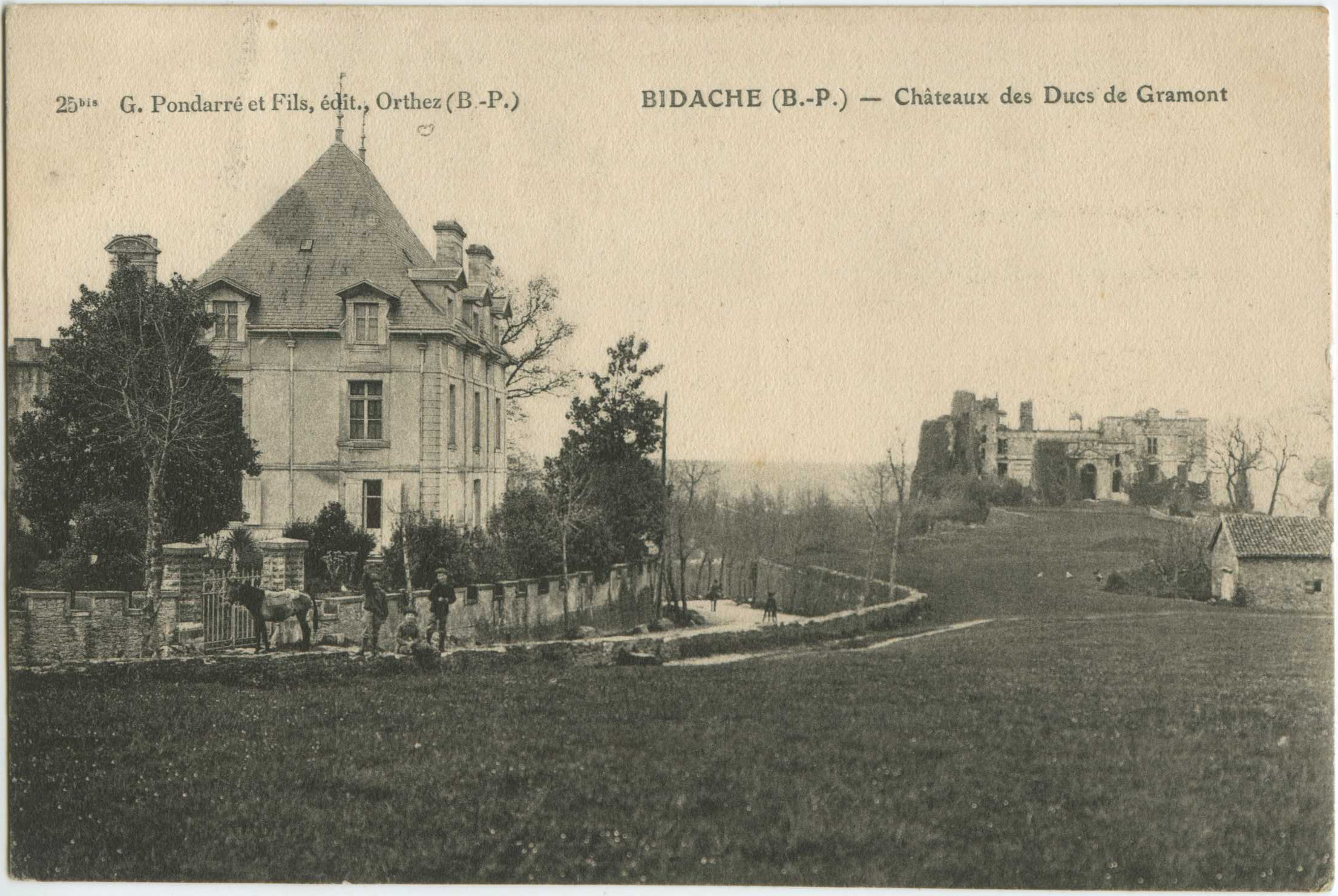 Bidache - Châteaux des Ducs de Gramont