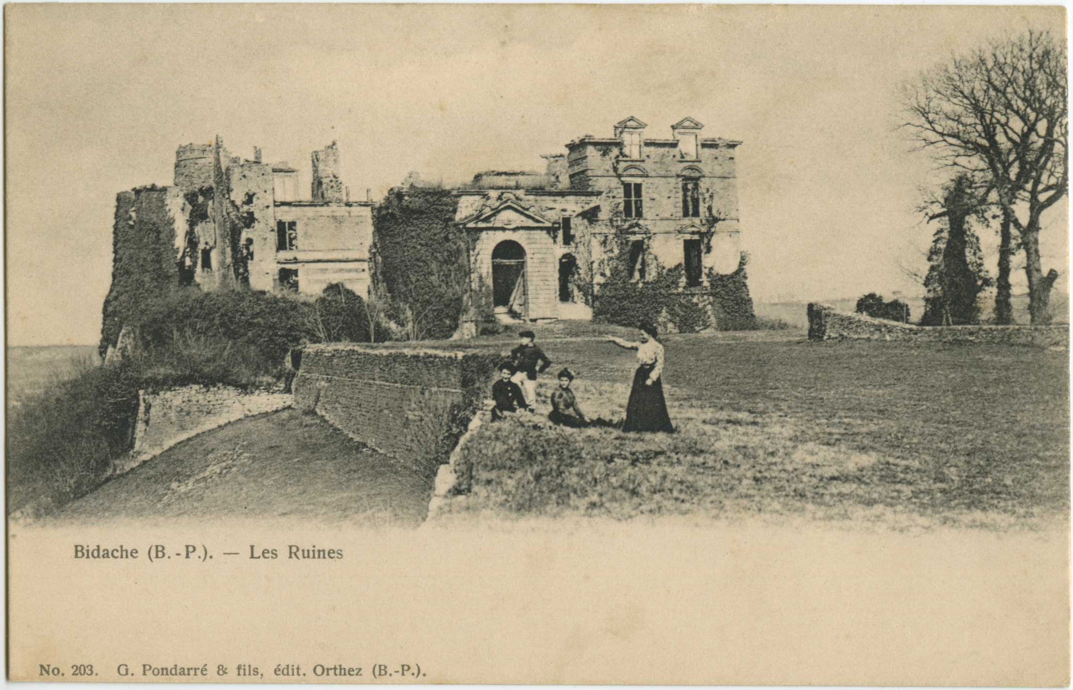 Bidache - Les Ruines