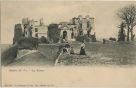 Carte postale ancienne - Bidache - Les Ruines