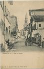 Carte postale ancienne - Bidache - Rue de l'Eglise