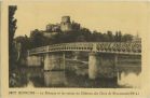Carte postale ancienne - Bidache - La Bidouze et les ruines du Château des Ducs de Grammont (XI<sup>e</sup> s.)