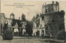 Carte postale ancienne - Bidache - L'Intérieur des Ruines du Château des Ducs de Grammont (XI<sup>e</sup> siècle)