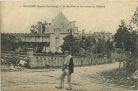 Carte postale ancienne - Bidache - Le Pavillon et les ruines du Château
