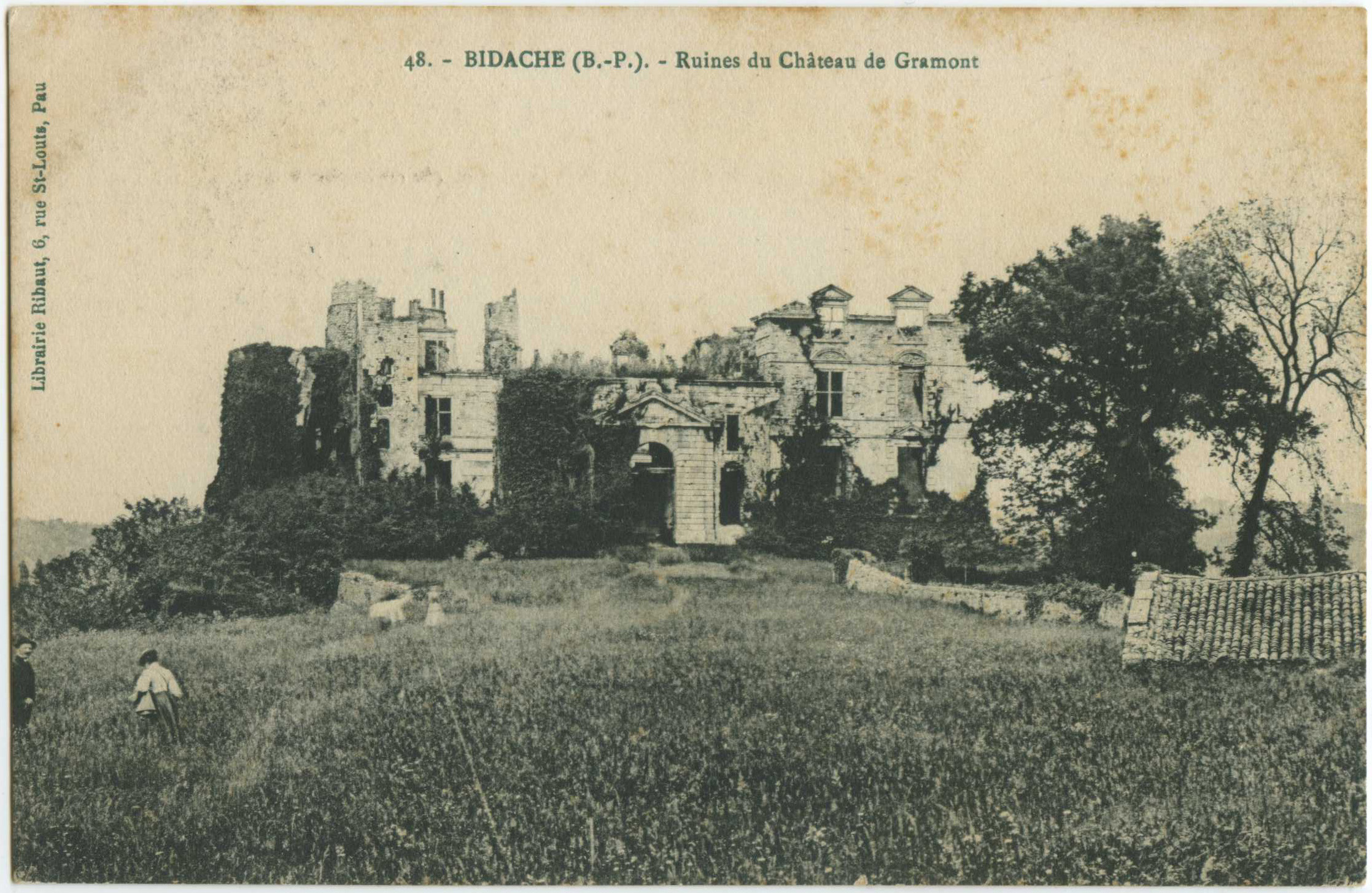 Bidache - Ruines du Château de Gramont