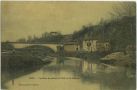Carte postale ancienne - Came - Carrières de pierres et Pont sur la Bidouze