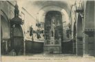 Carte postale ancienne - Carresse-Cassaber - Intérieur de l'Eglise