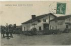 Carte postale ancienne - Carresse-Cassaber - Route de Bayonne, Avenue de Lahontan
