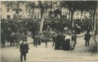 Carte postale ancienne - Dax - Le Foirail - Foire aux Mules et Chevaux