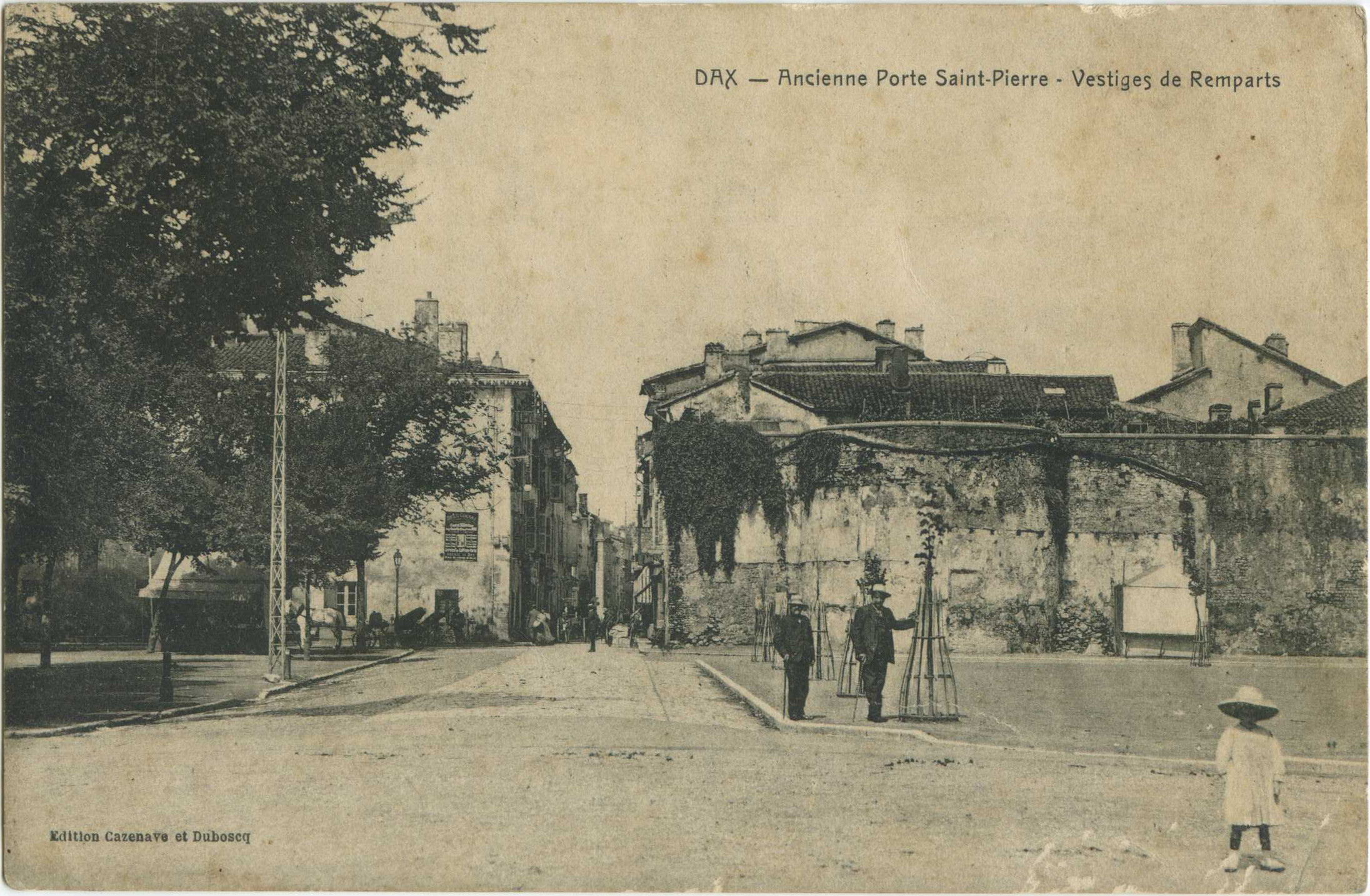 Dax - Ancienne Porte Saint-Pierre - Vestiges de Remparts