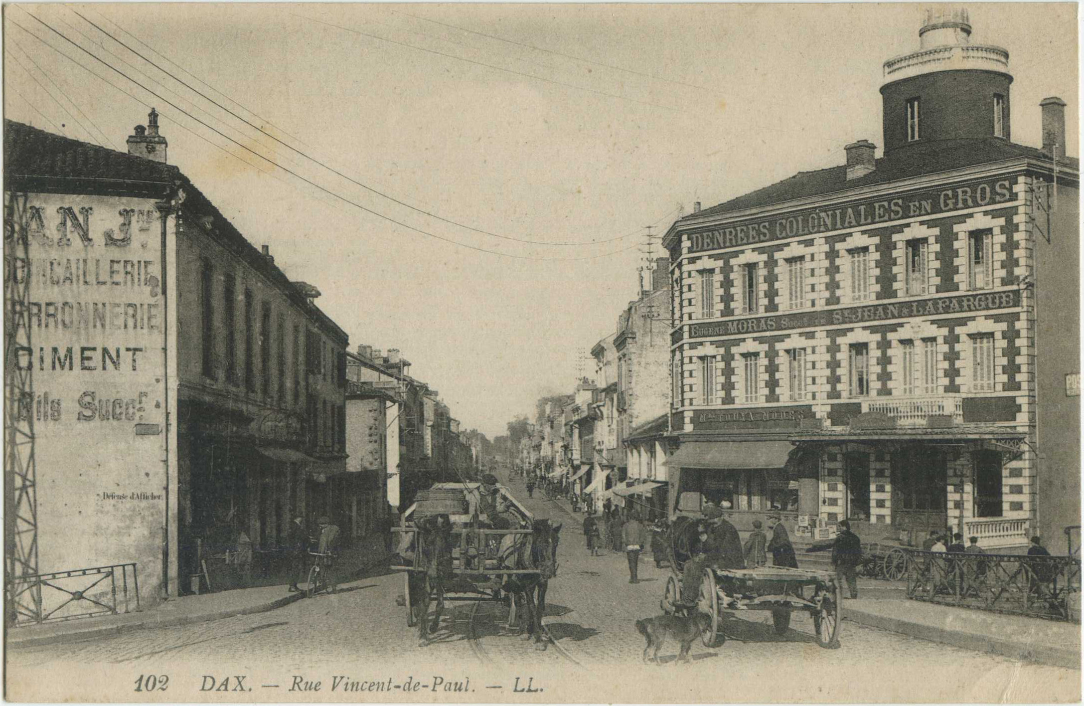 Dax - Rue Vincent-de-Paul.
