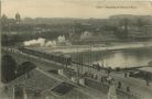 Carte postale ancienne - Dax - Panorama et Pont sur l'Adour
