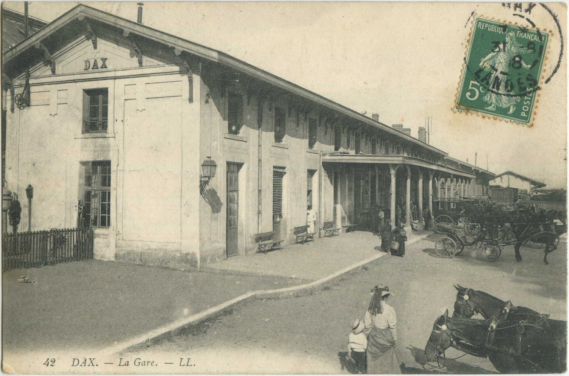 Dax - La Gare.