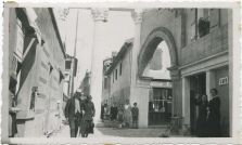 Carte postale ancienne - Dax - Photo - Commémorations du bimillénaire de la station thermale (5 juin 1933) - Une rue