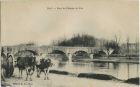 Carte postale ancienne - Dax - Pont du Chemin de Fer