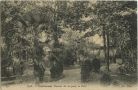 Carte postale ancienne - Dax - Établissement Thermal des Baignots, le Parc.