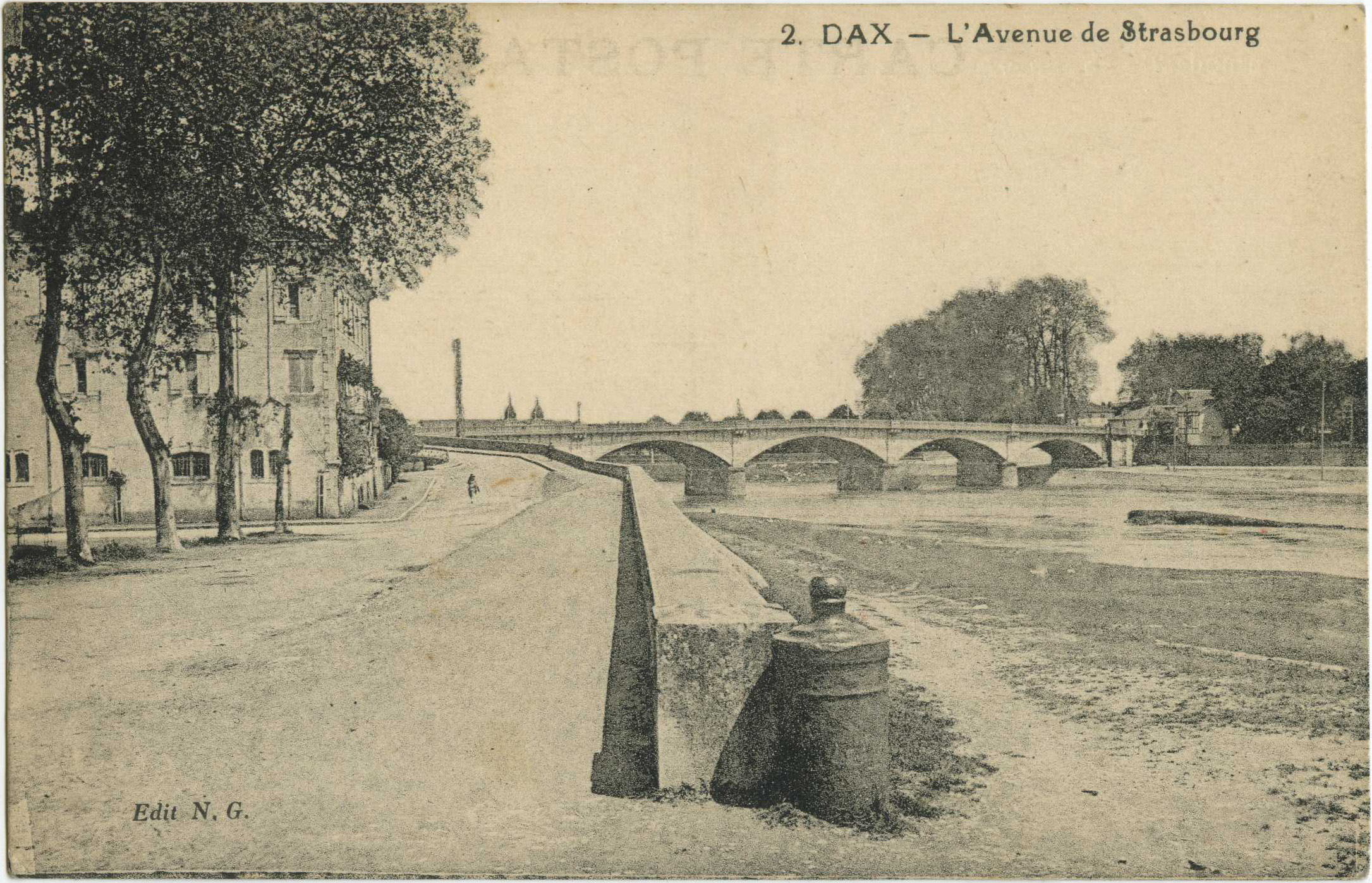 Dax - L'Avenue de Strasbourg