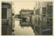 Carte postale ancienne - Dax - Photo - Crue de 1952 - La rue de la Tannerie