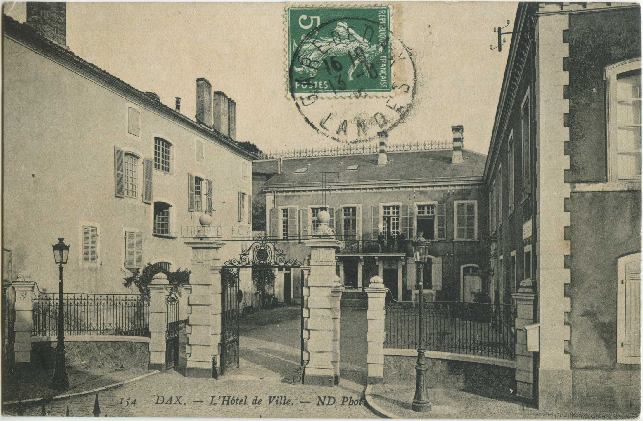 Dax - L'Hôtel de Ville.