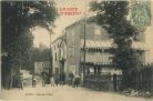Carte postale ancienne - Escos - Rue de la Gare