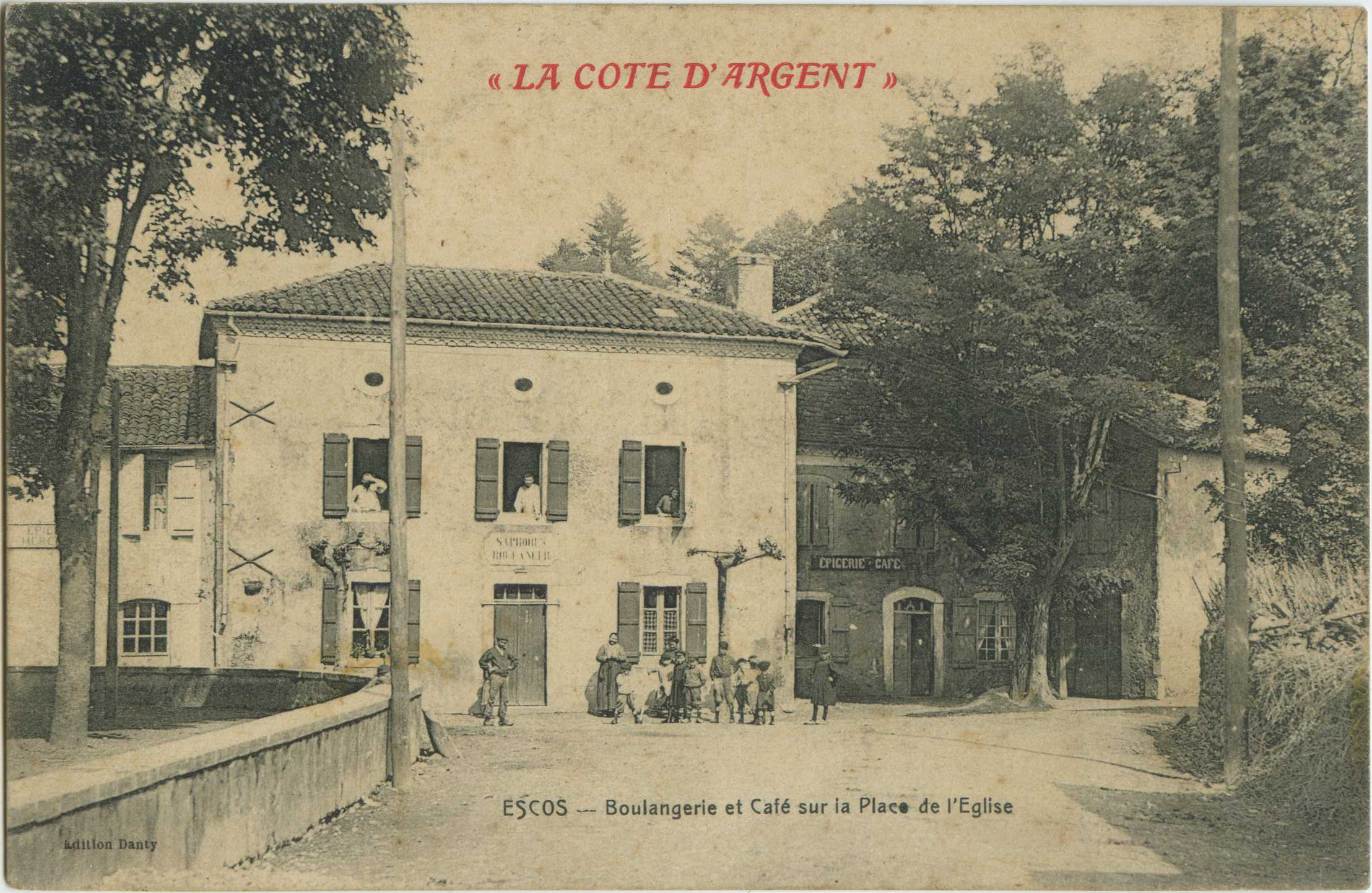 Escos - Boulangerie et Café sur la Place de l'Eglise