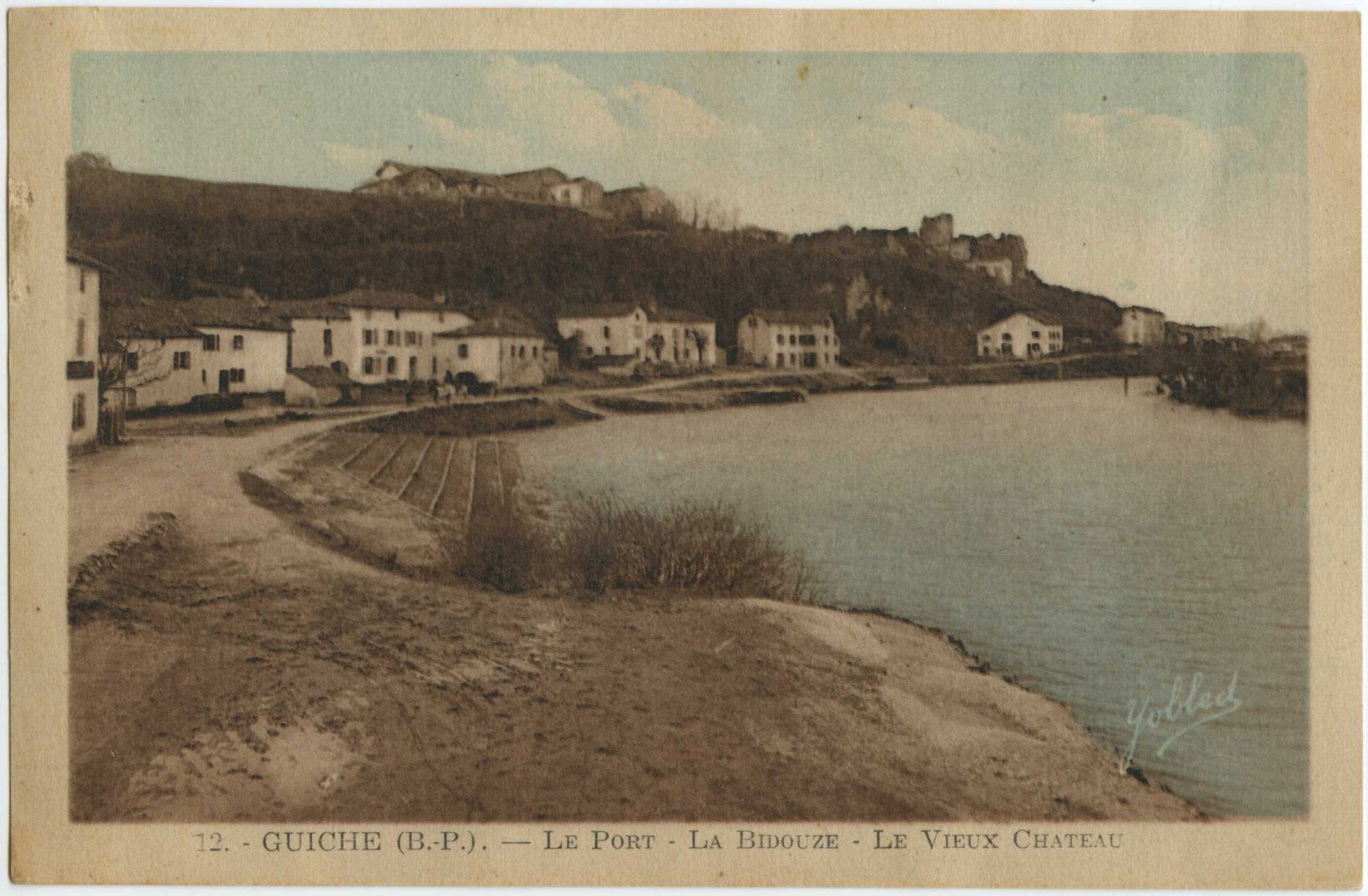 Guiche - Le Port - La Bidouze - Le Vieux Chateau