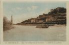 Carte postale ancienne - Guiche - Le Vieux Chateau de Grammont - La Bidouze et le Port
