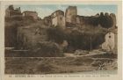 Carte postale ancienne - Guiche - Le Vieux Chateau de Grammont au bord de la Bidouze