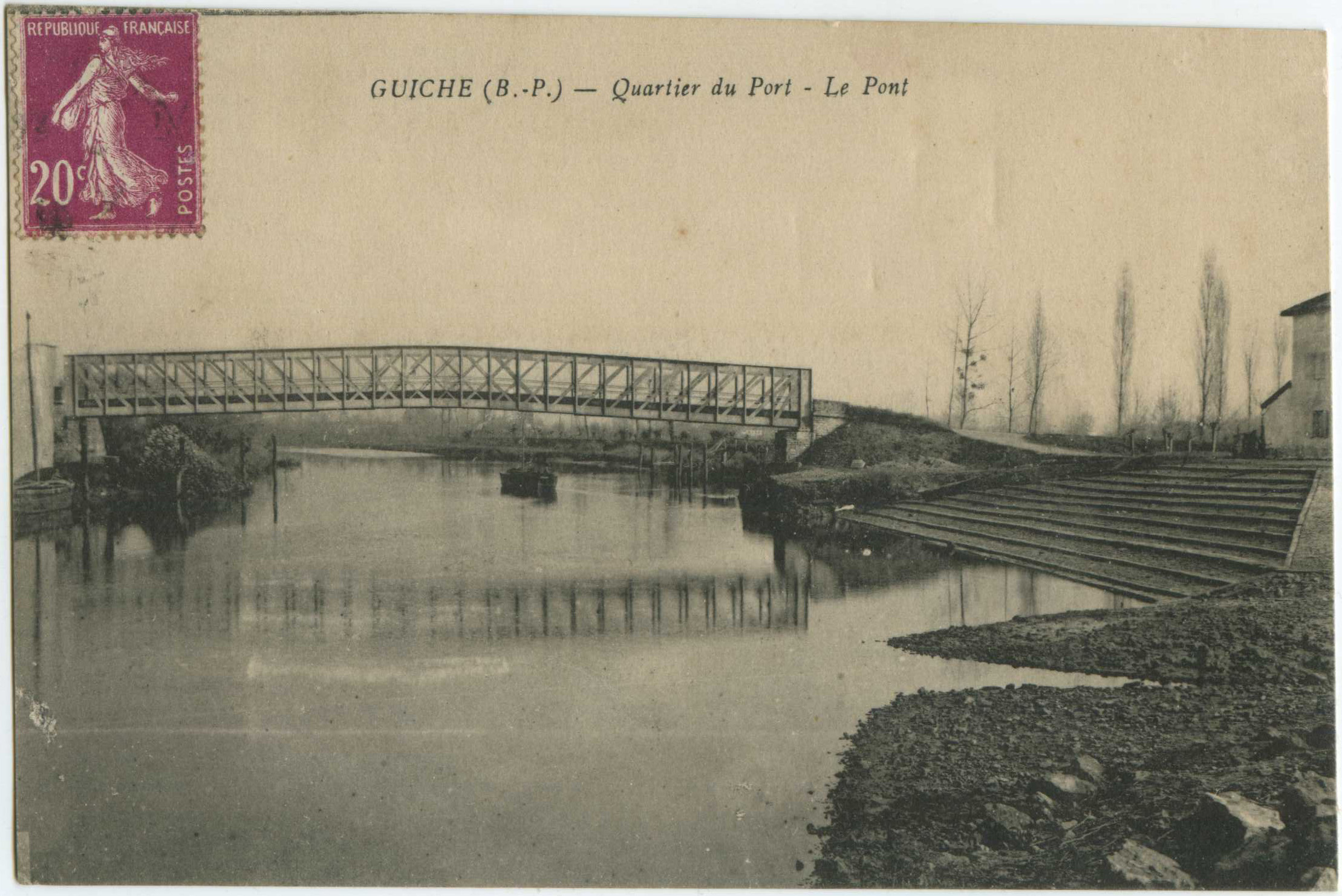 Guiche - Quartier du Port - Le Pont