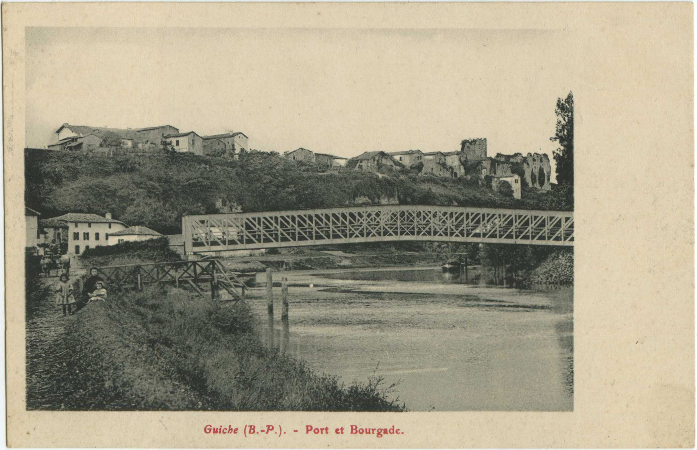 Guiche - Port et Bourgade 
