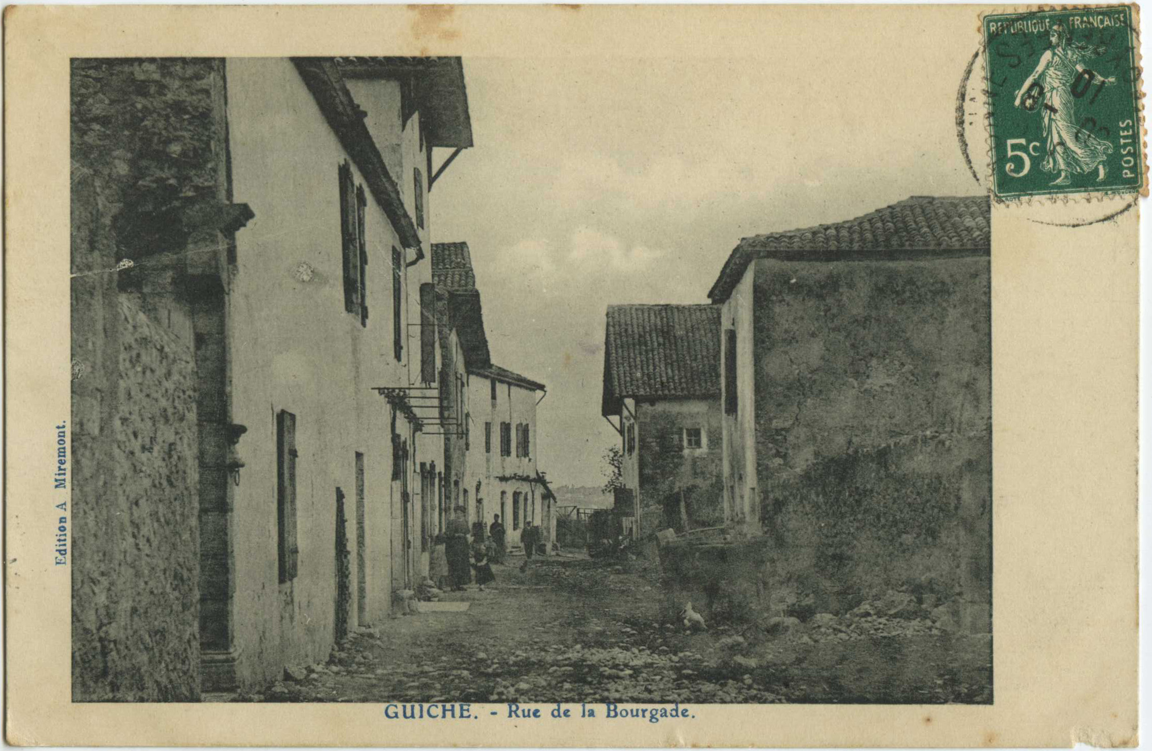 Guiche - Rue de la Bourgade