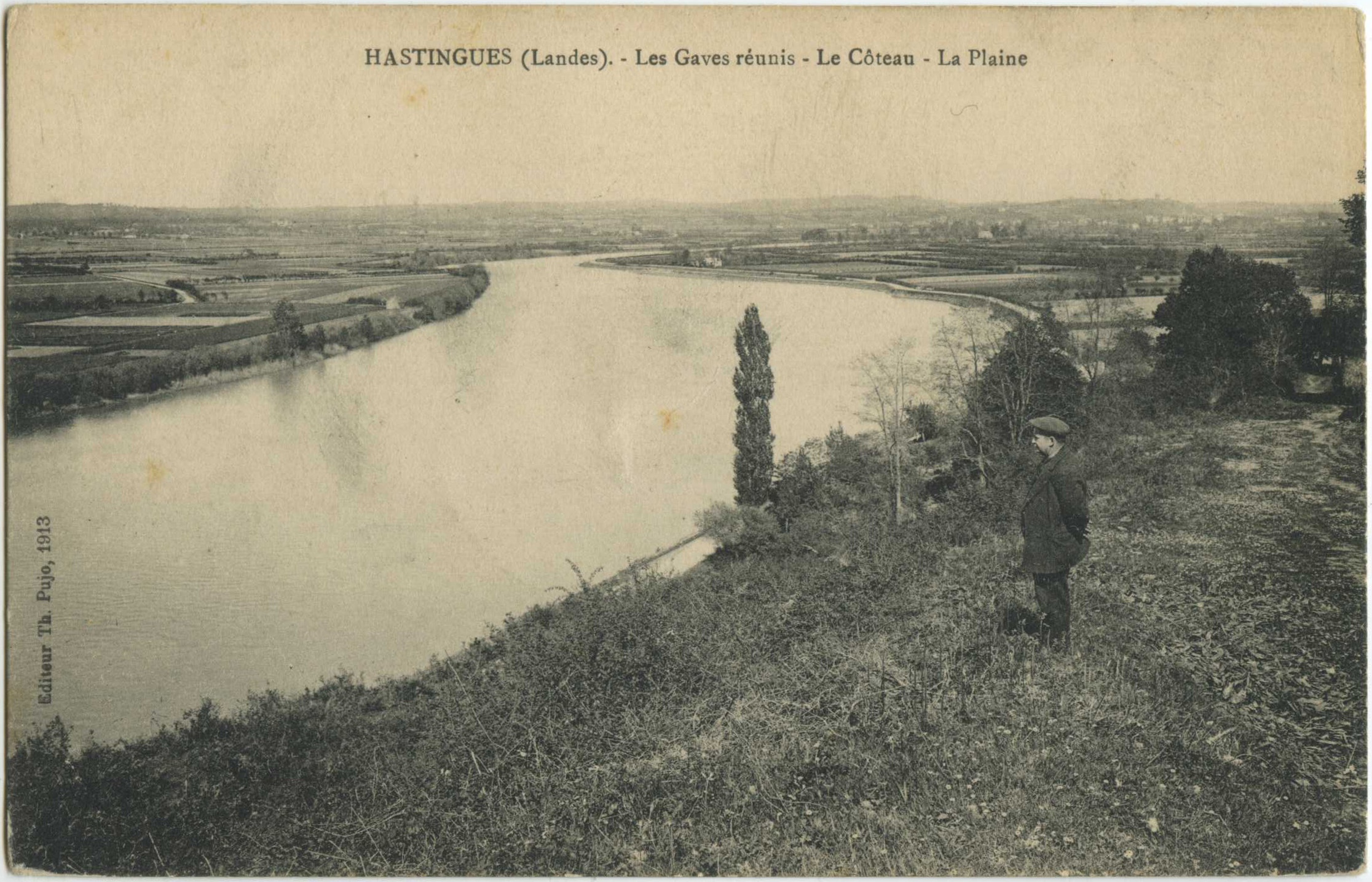 Hastingues - Les Gaves réunis - Le Côteau - La Plaine