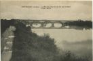 Carte postale ancienne - Hastingues - Le Pont du Chemin de fer sur le Gave