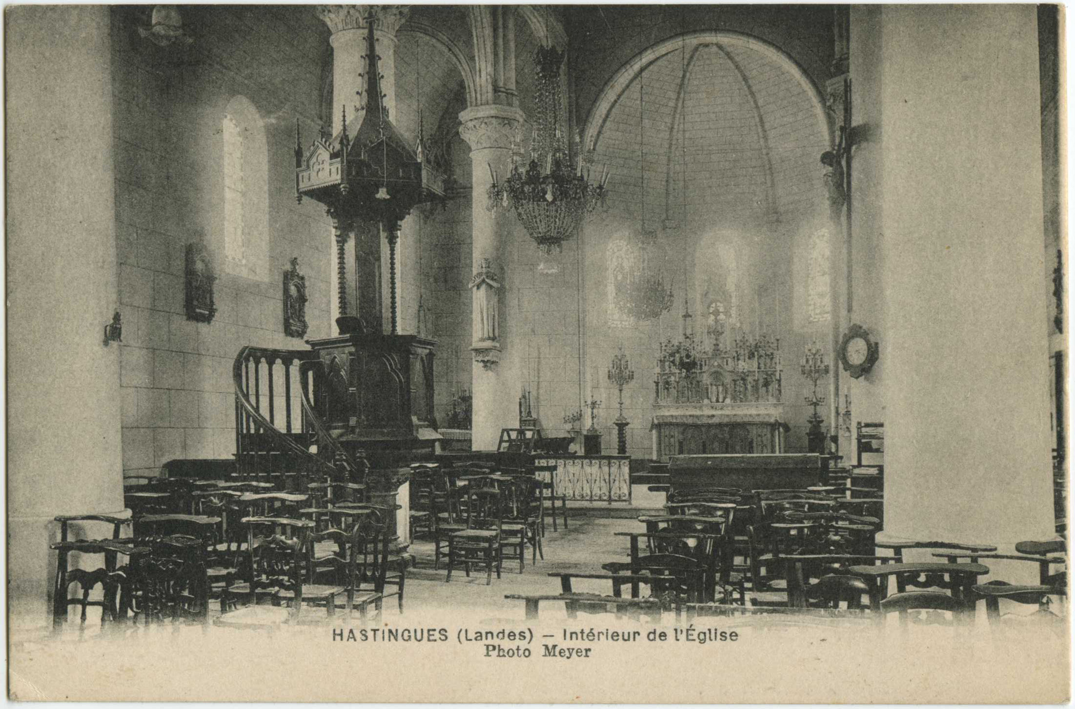 Hastingues - Intérieur de l'Église