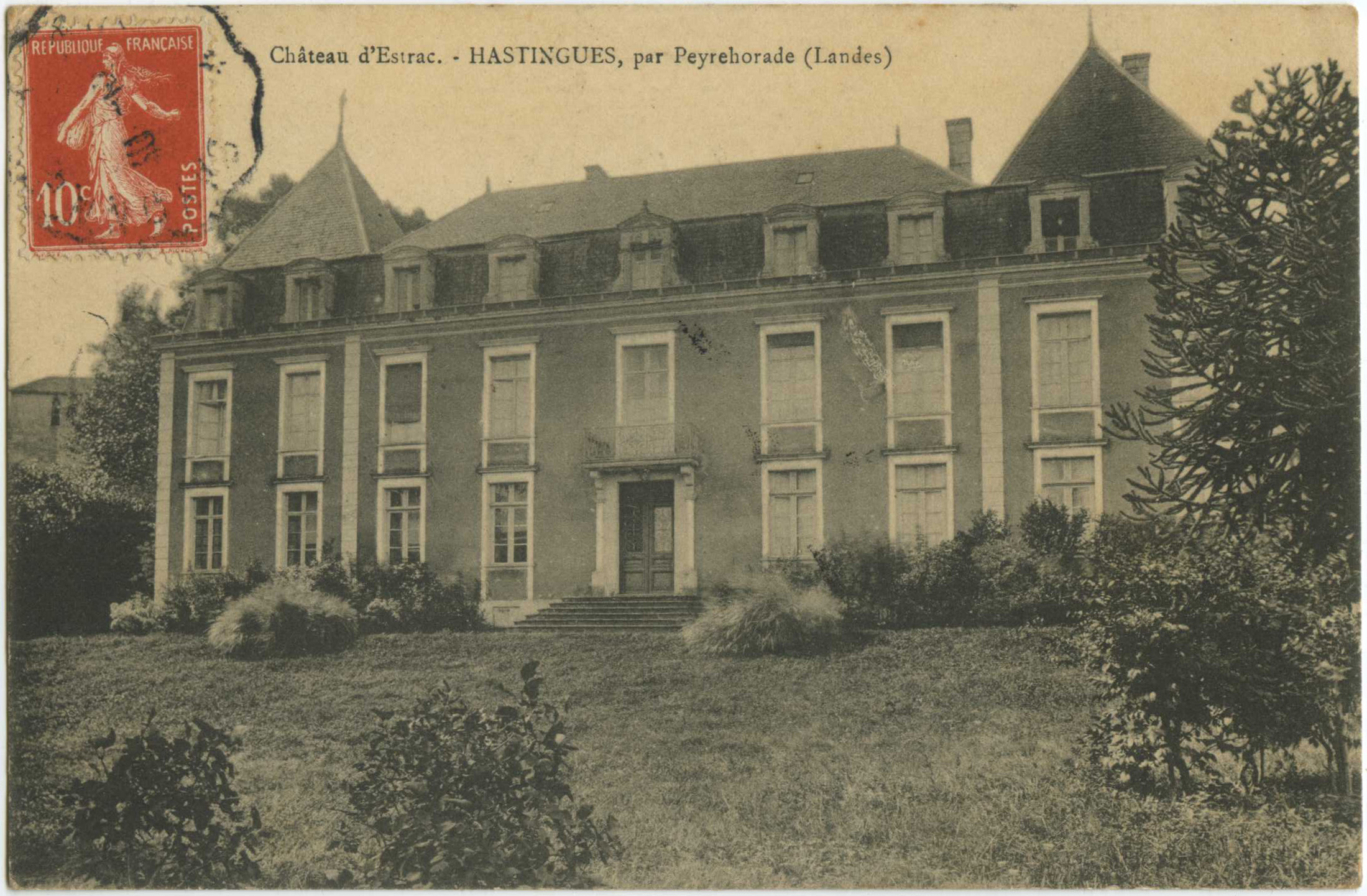 Hastingues - Château  d'Estrac