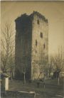Photo ancienne - Labastide-Villefranche - Carte photo - La tour (peut-être en 1919)