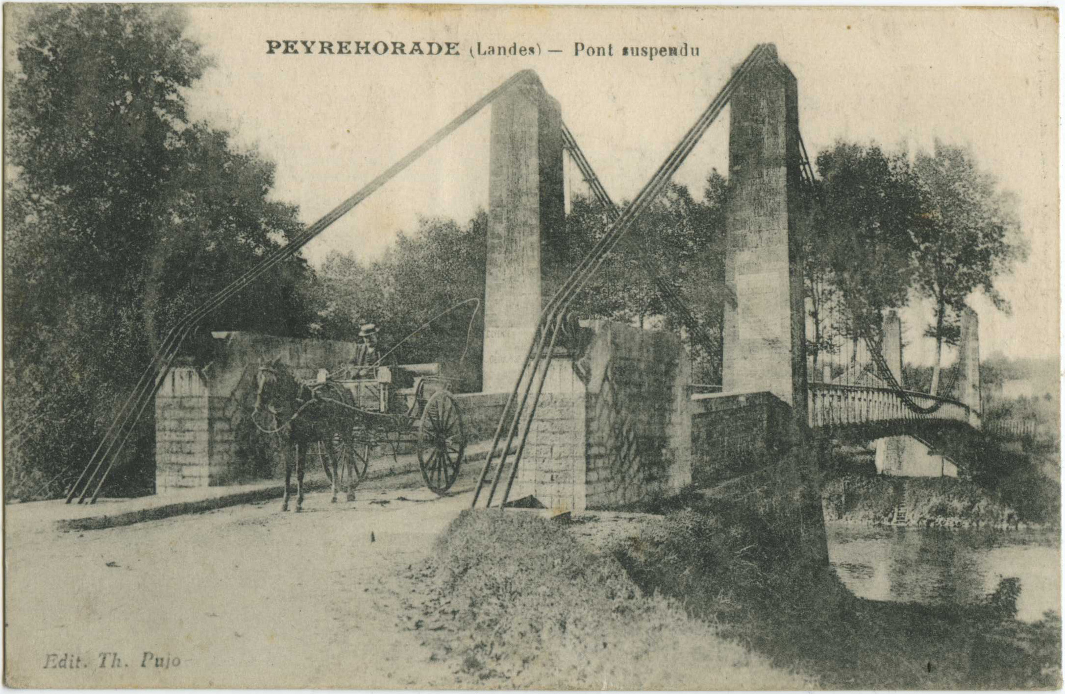 Peyrehorade - Pont suspendu