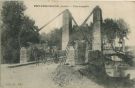 Carte postale ancienne - Peyrehorade - Pont suspendu