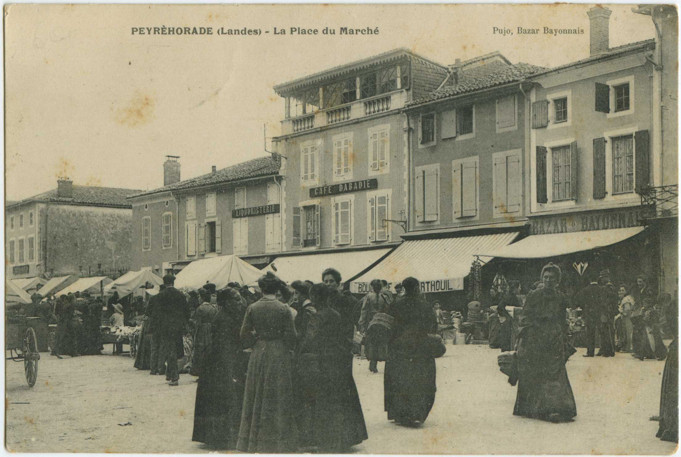 Peyrehorade - La Place du Marché