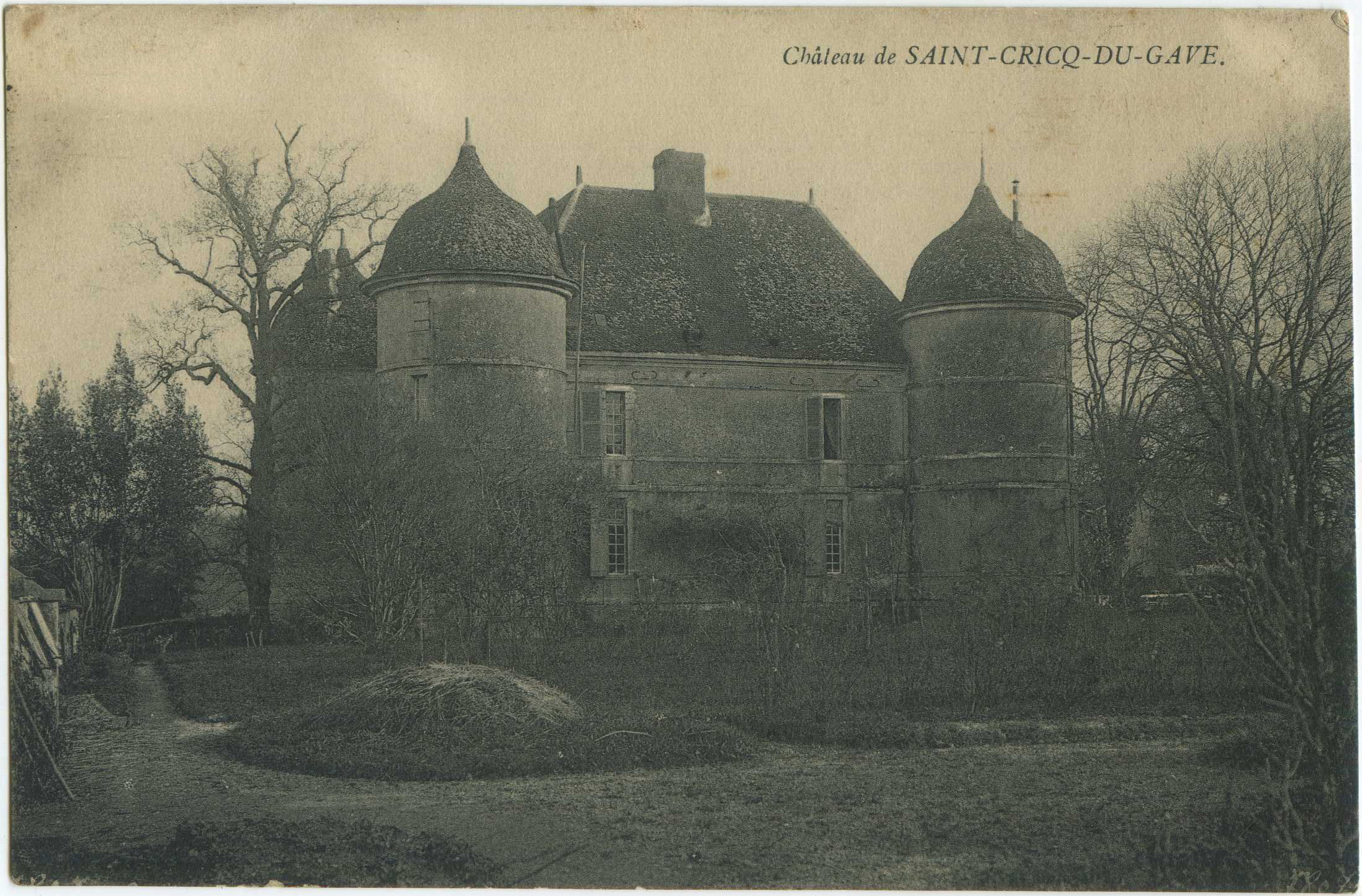 Saint-Cricq-du-Gave - Château de SAINT-CRICQ-DU-GAVE.
