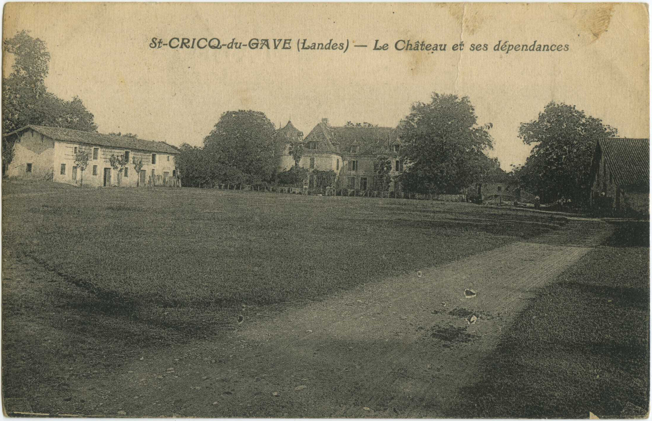 Saint-Cricq-du-Gave - Le Château et ses dépendances