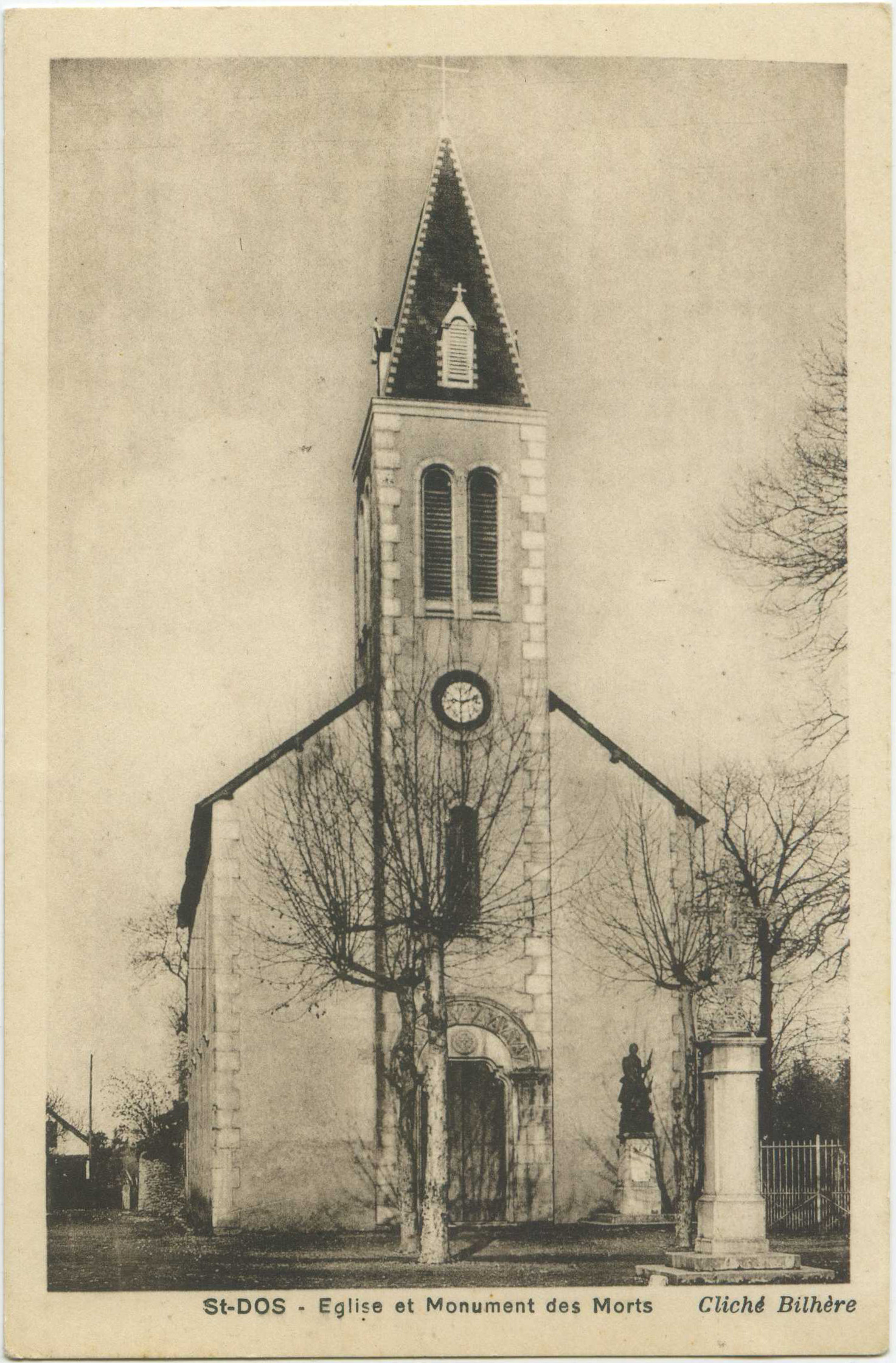 Saint-Dos - Eglise et Monument des Morts