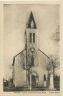 Carte postale ancienne - Saint-Dos - Eglise et Monument des Morts