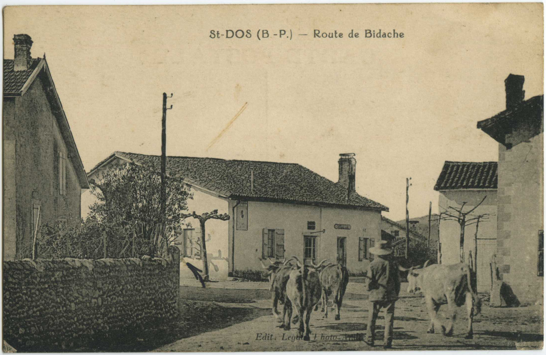 Saint-Dos - Route de Bidache
