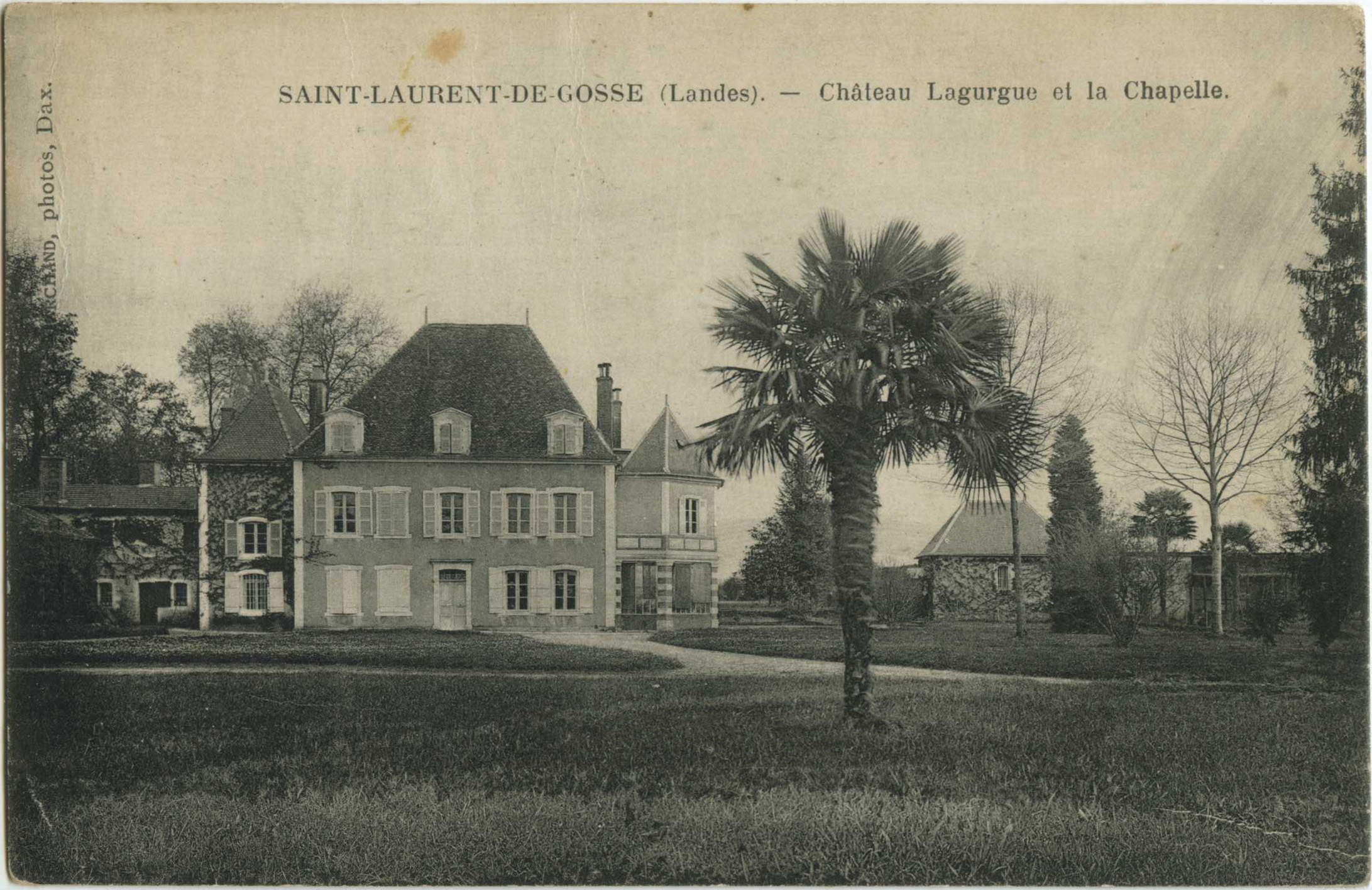 Saint-Laurent-de-Gosse - Château Lagurgue et la Chapelle