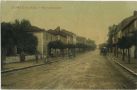 Carte postale ancienne - Saint-Paul-lès-Dax - Rue principale.